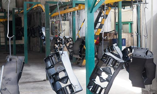 Power coating for custom metal fabrication products China