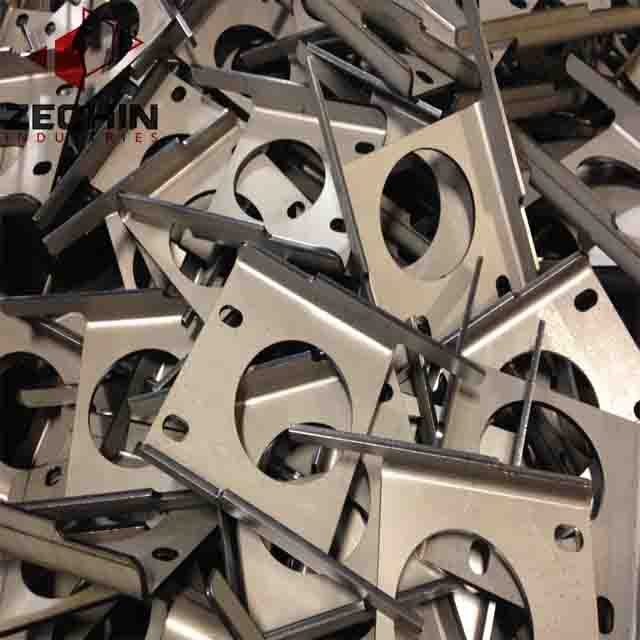 Custom precision metal stamped bent parts