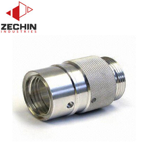 CNC precision turned parts with knurling surface china manufacturer