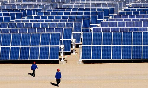 China metal components for solar energy 