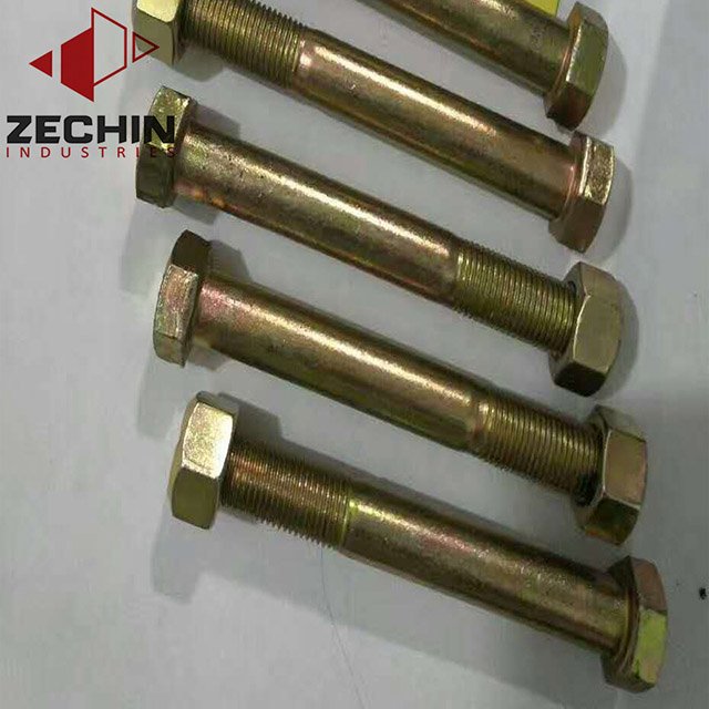 Galvanized black carbon steel bolt allen screw grade 8.8 China