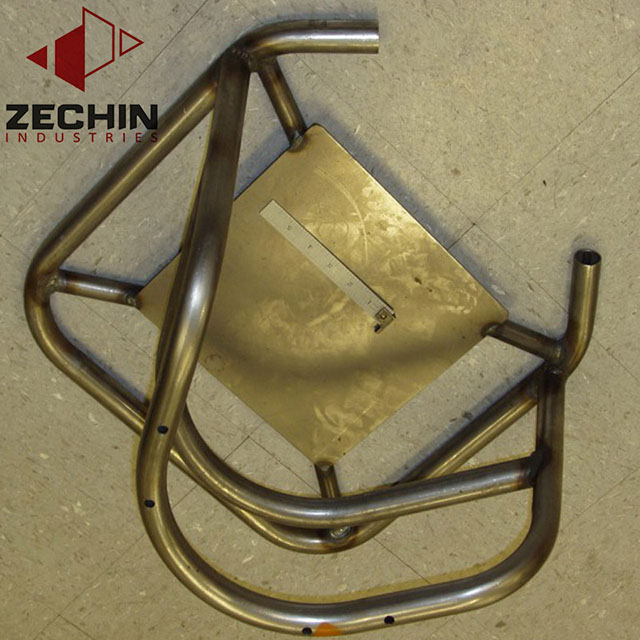 Metal tube bending welding fabrication assembly generator frame