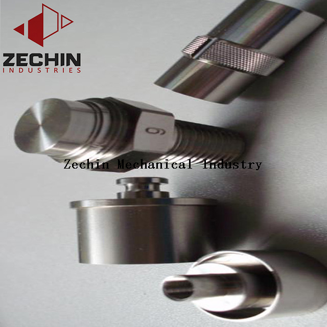 Precision machining steel hexagonal connector fitting