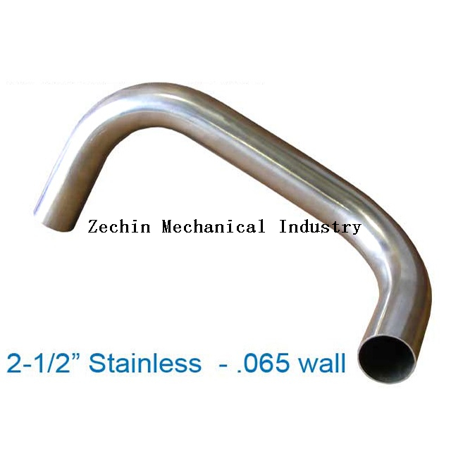 custom steel fabrication work pipe bending parts 
