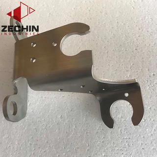 Folded bending stainless steel sheet metal bracket