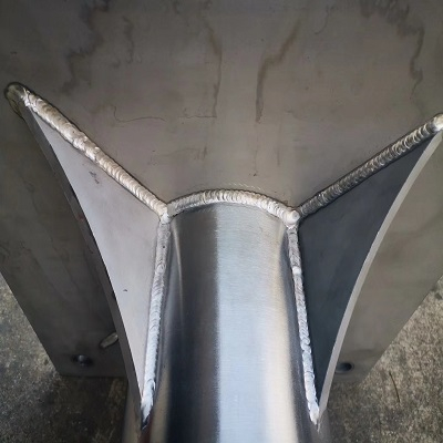 welding steel plate parts