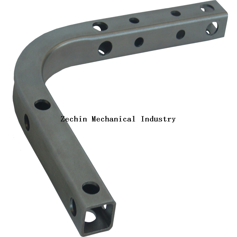 Square tube rectangular tube bending parts