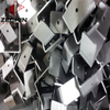 Sheet metal mild steel formed wall mounting brackets