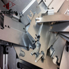 Cutting and bending metal sheet parts 