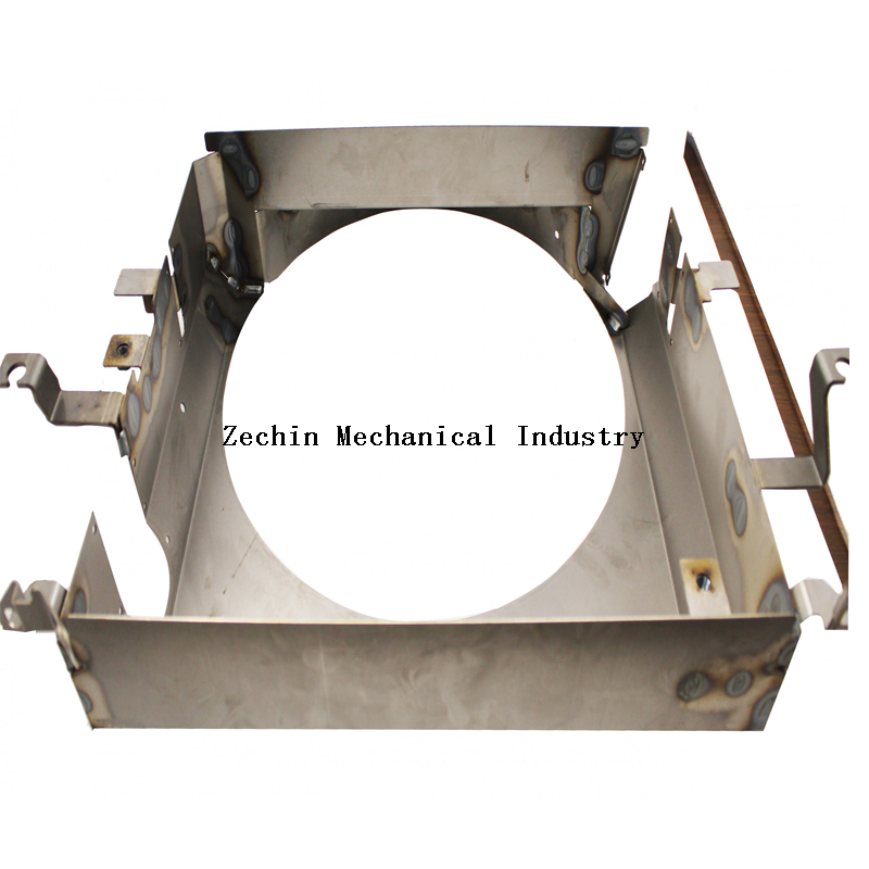 customized sheet metal fabrication processing stainless steel metal sheet work bending welding fabrication